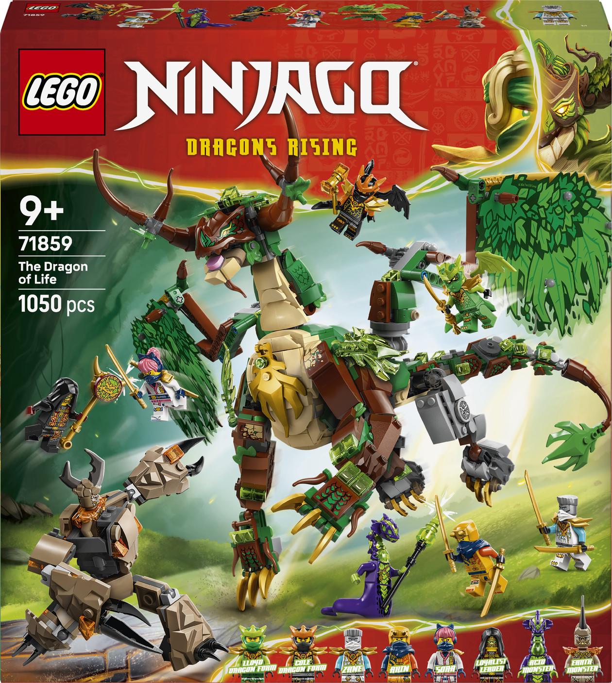 Konstruktorius LEGO The Dragon Of Life 71859 - 1