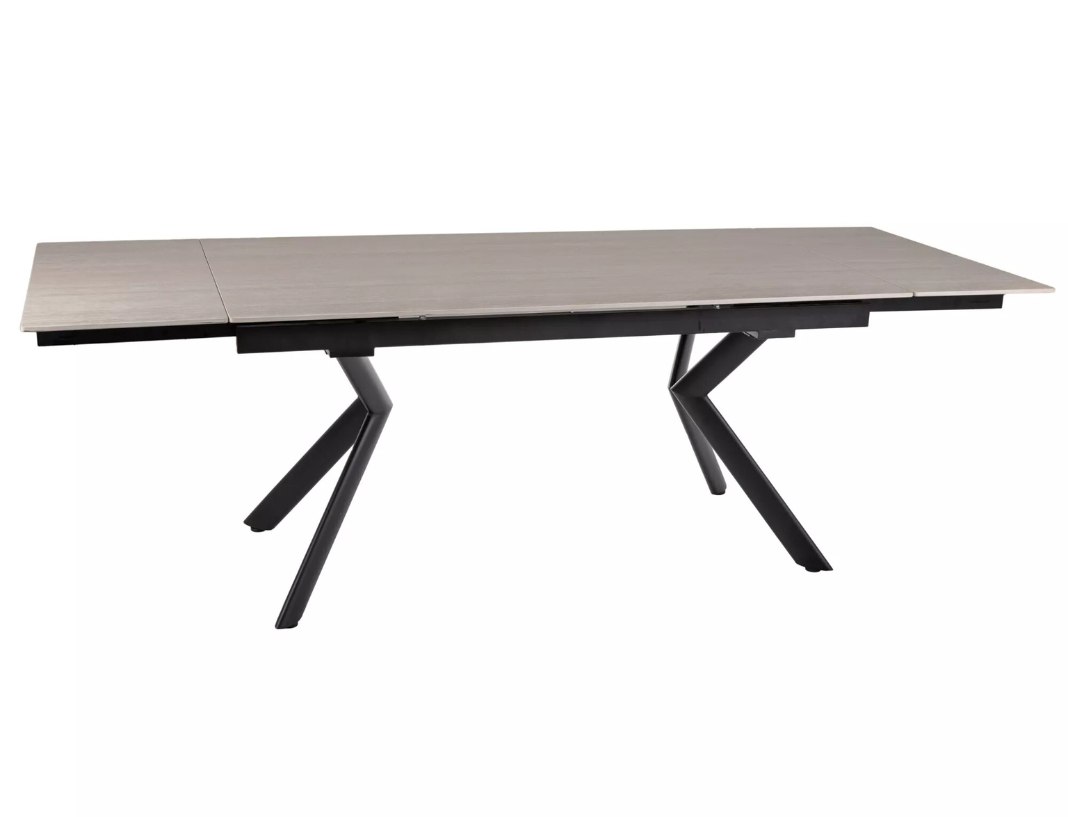 Valgomojo stalas Norton, 160-240 x 90, smėlio-0