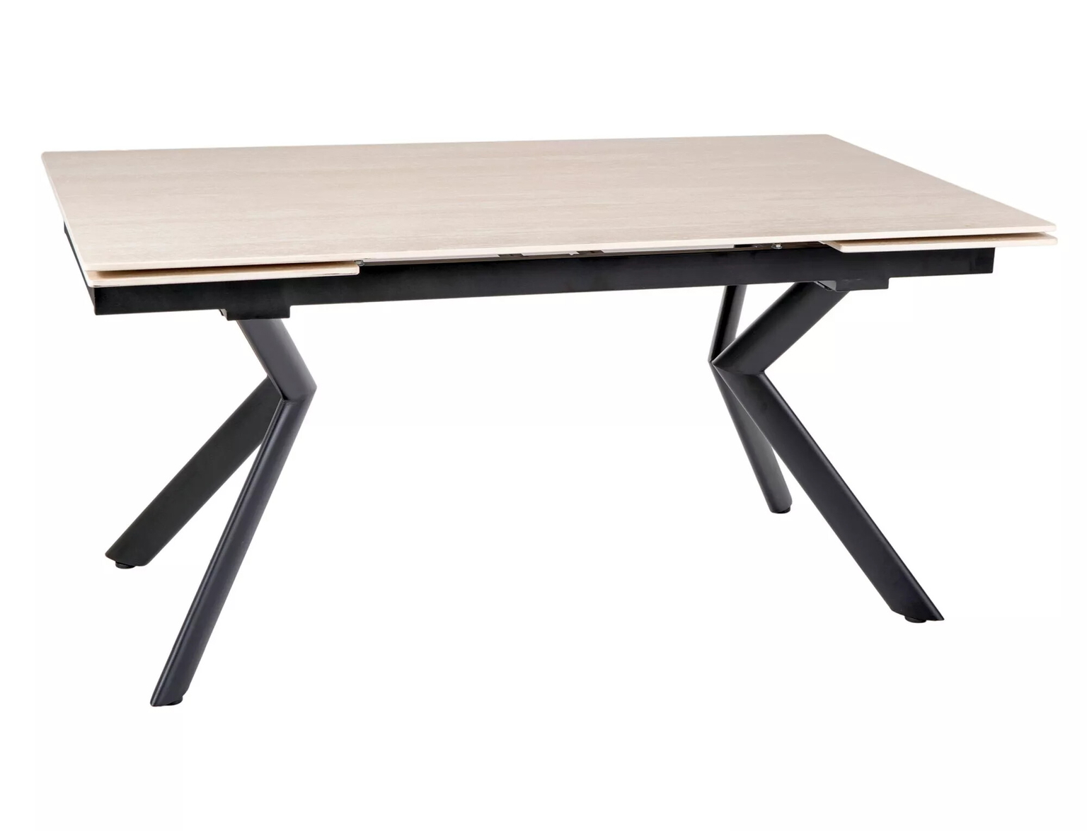 Valgomojo stalas Norton, 160-240 x 90, smėlio - 7