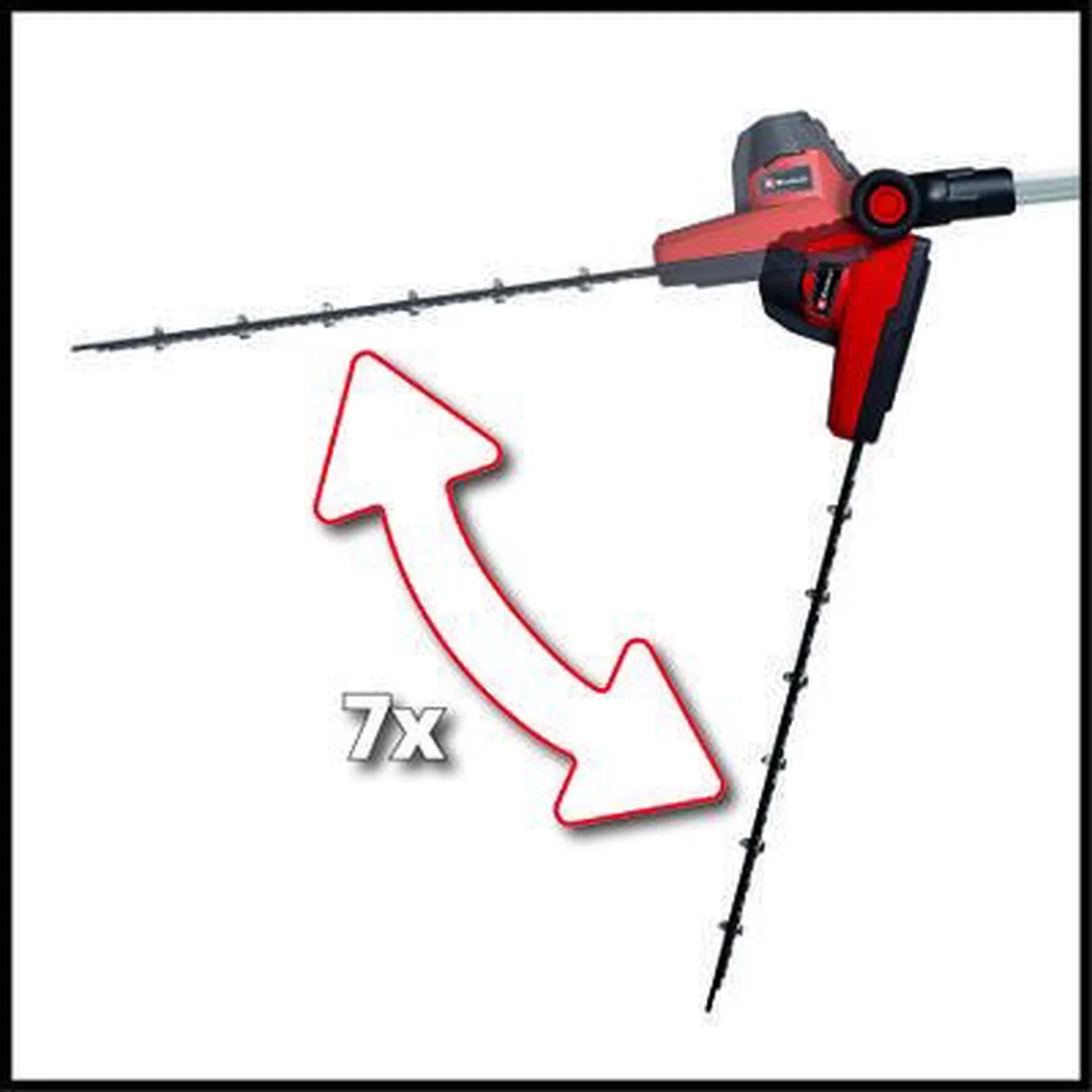 Akumuliatorinės gyvatvorių žirklės EINHELL GC-HH 18/45 Li T-Solo, 18 V, 41 cm, be akumuliatoriaus - 4