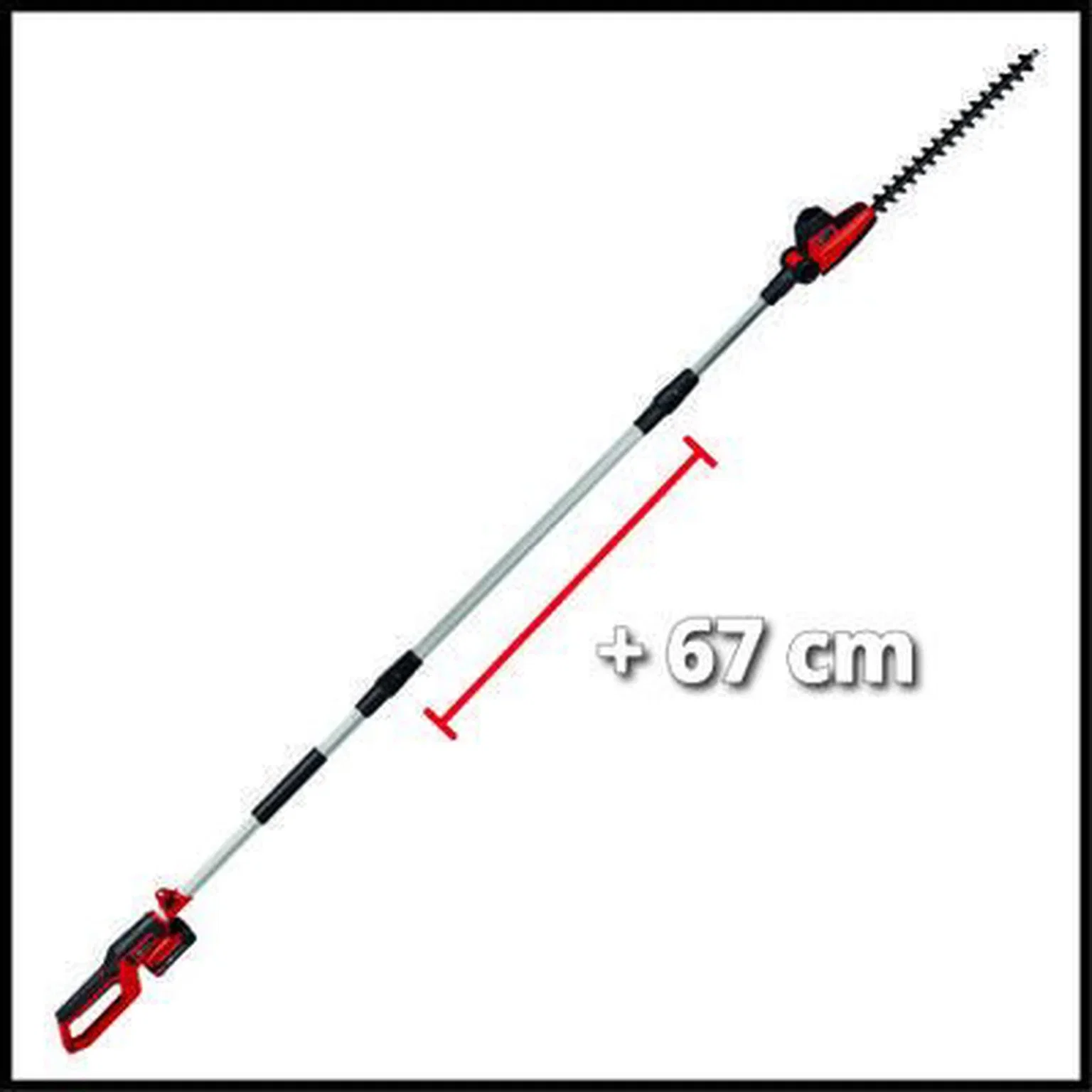 Akumuliatorinės gyvatvorių žirklės EINHELL GC-HH 18/45 Li T-Solo, 18 V, 41 cm, be akumuliatoriaus-1