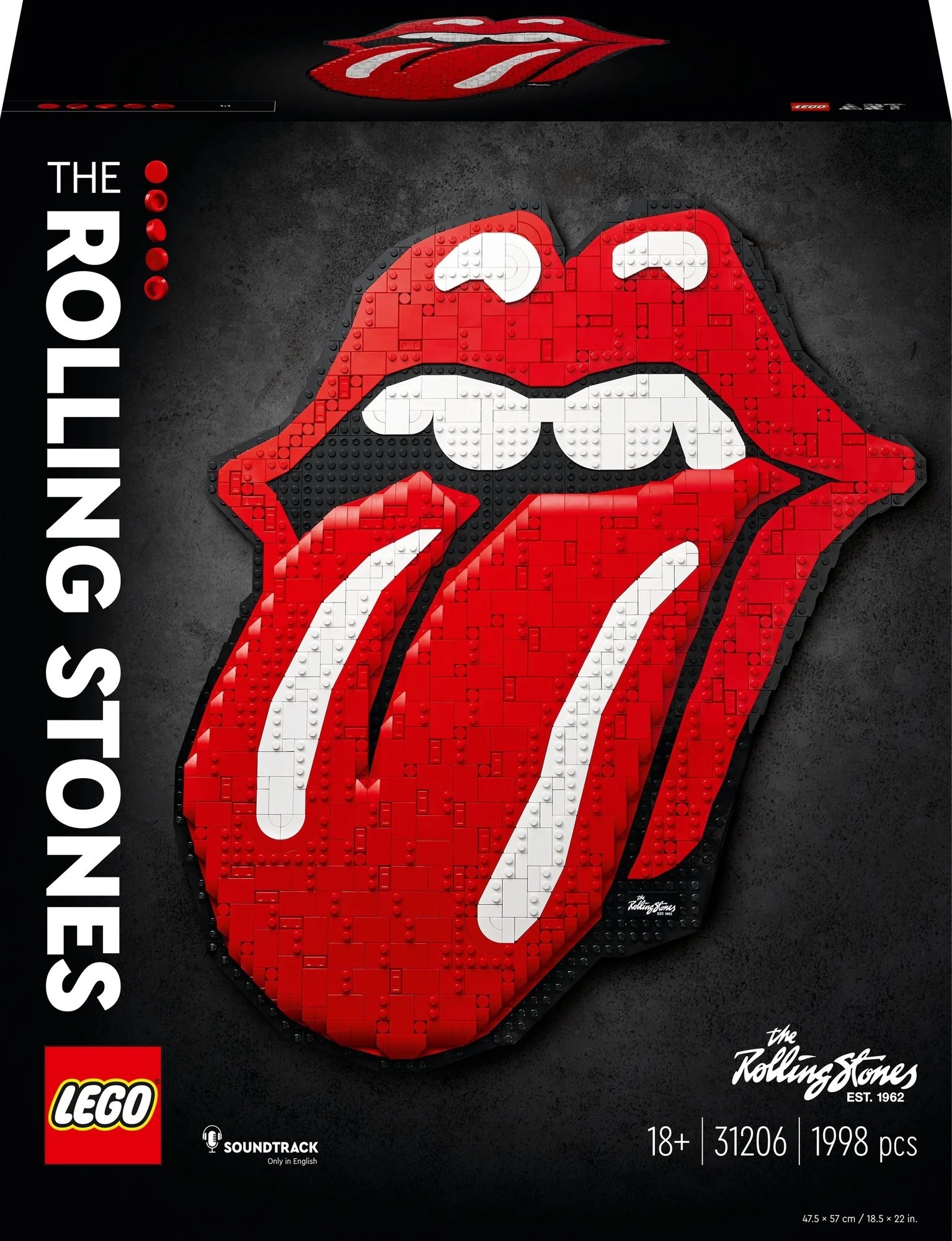 Konstruktorius LEGO® Art The Rolling Stones 31206 - 1