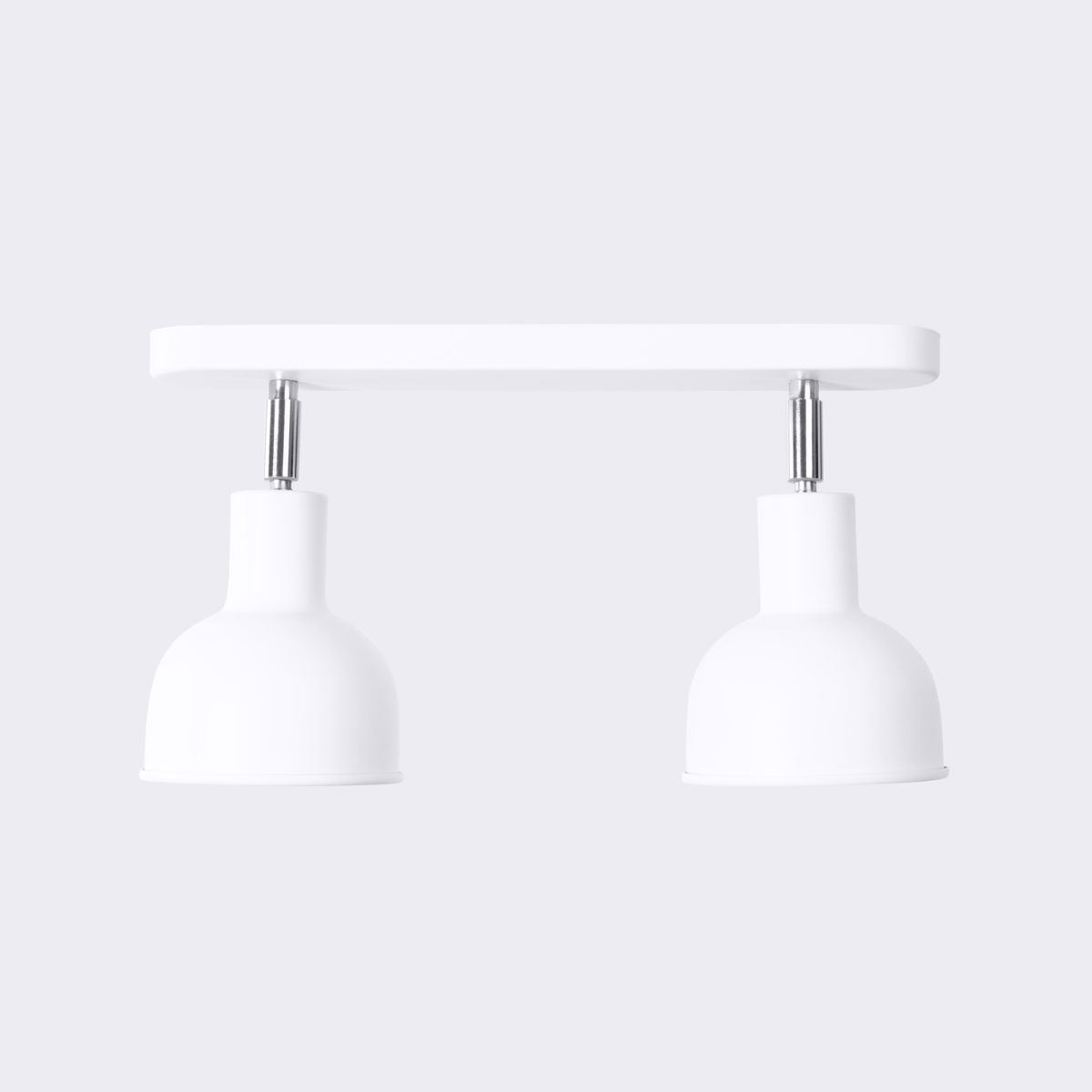 Lubinis šviestuvas SOLLUX ELBA 2, 2xE27, max 15 W LED, baltas - 8