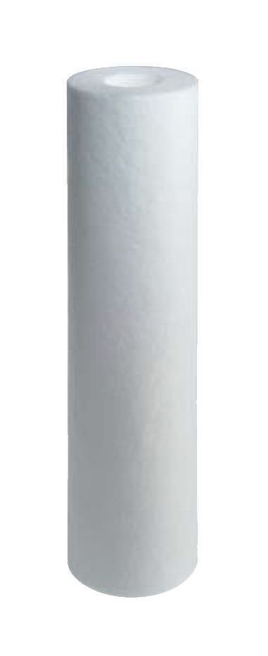 Vandens filtro kasetė CPP110-25, 10'', pūsto polipropileno, 25 mk