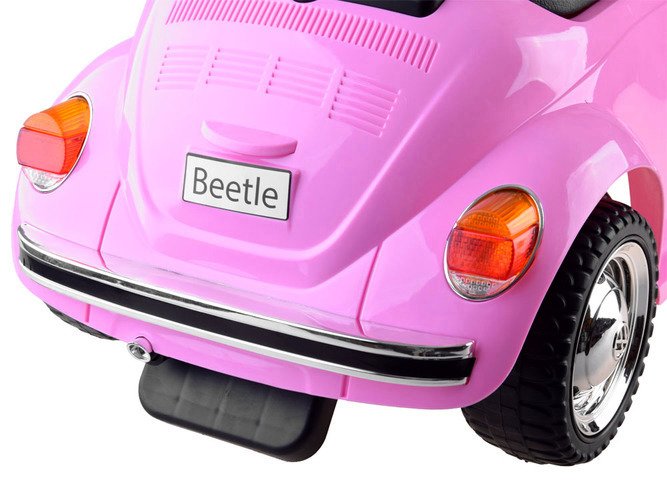 Paspiriamas vaikiškas automobilis Volkswagen Beetle, rožinis - 4
