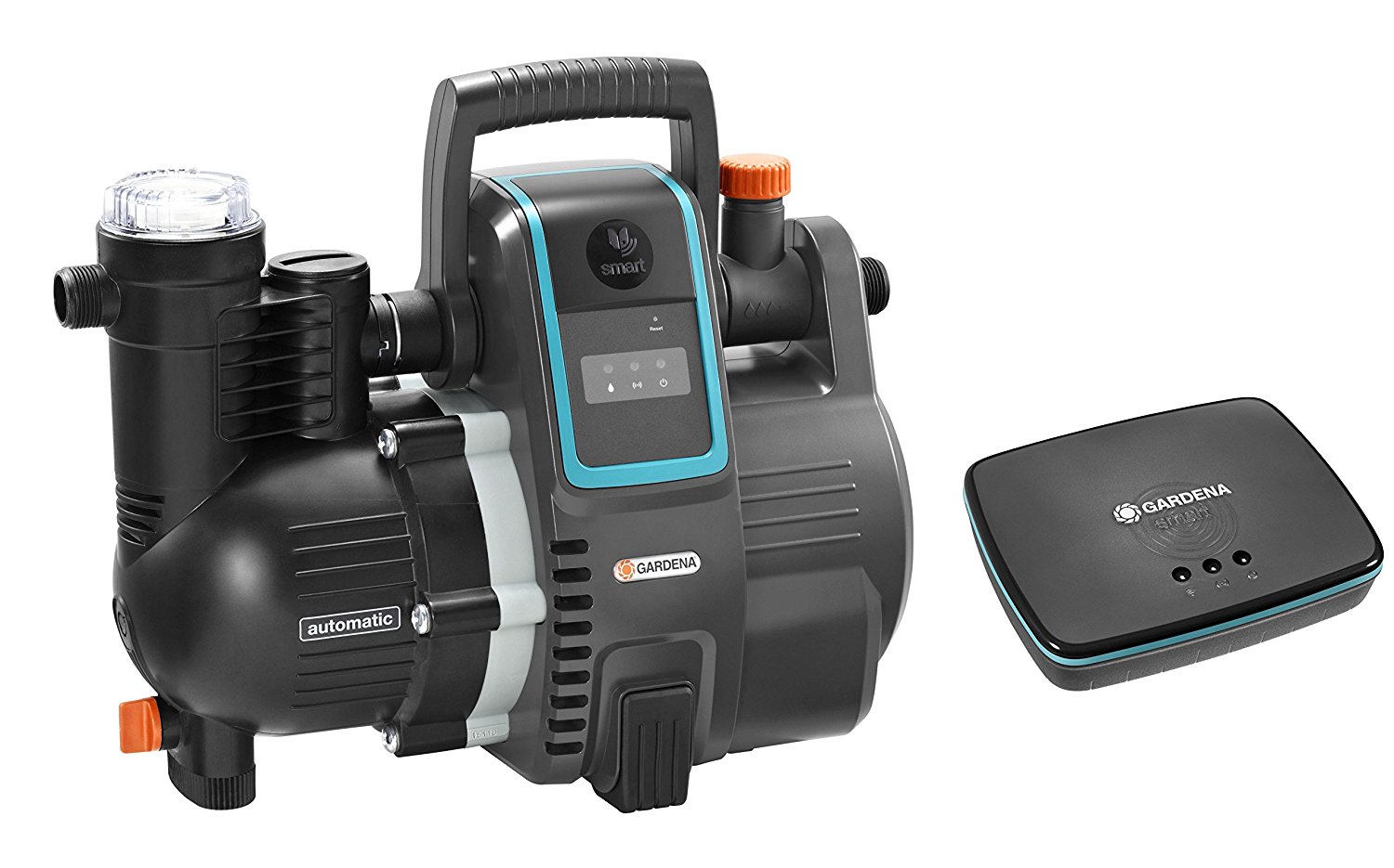 Vandens siurblys, automatinis, slėginis Gardena Smart 19106-20, elektrinis, 1300 W-0