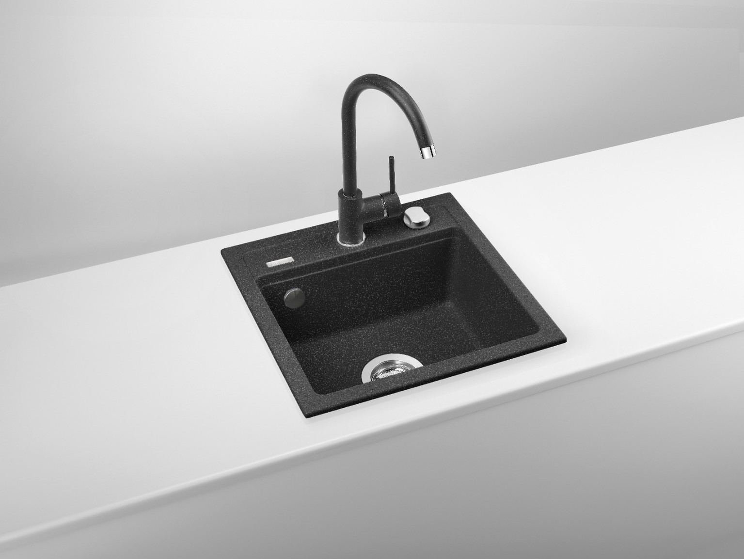Deante granitinė virtuvinė plautuvė Deante Zorba ZQZ 2103, Graphite-1