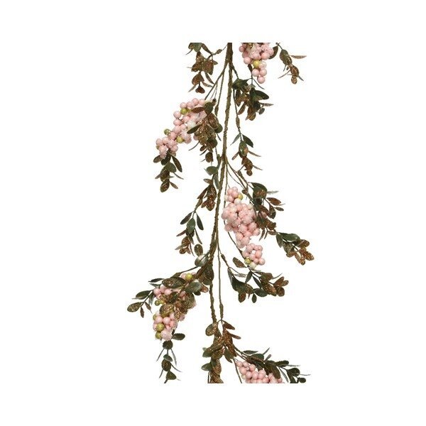 Girlianda BERRIES, rožinės sp., 10 x 5 x 130 cm