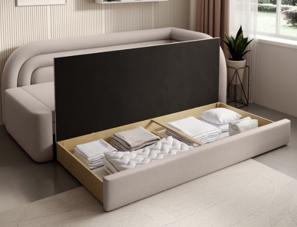 Sofa Fabillo D, smėlio - 7