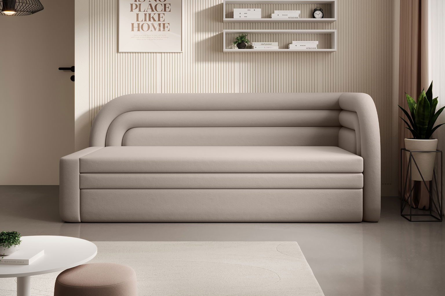 Sofa Fabillo D, smėlio-1