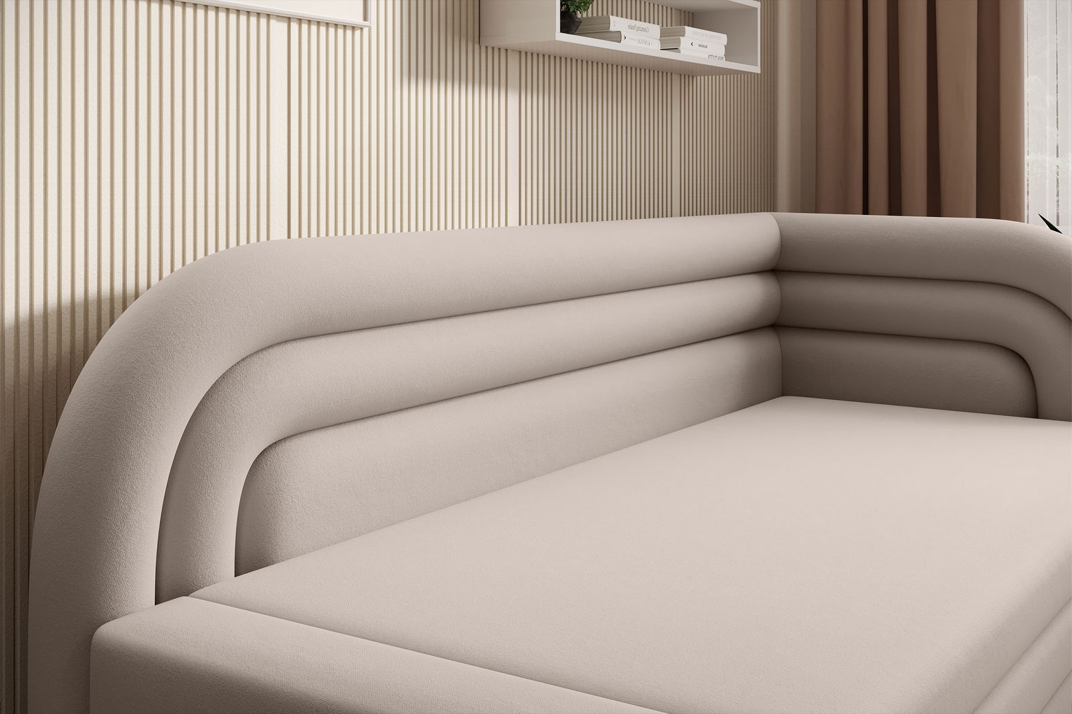 Sofa Fabillo D, smėlio - 8