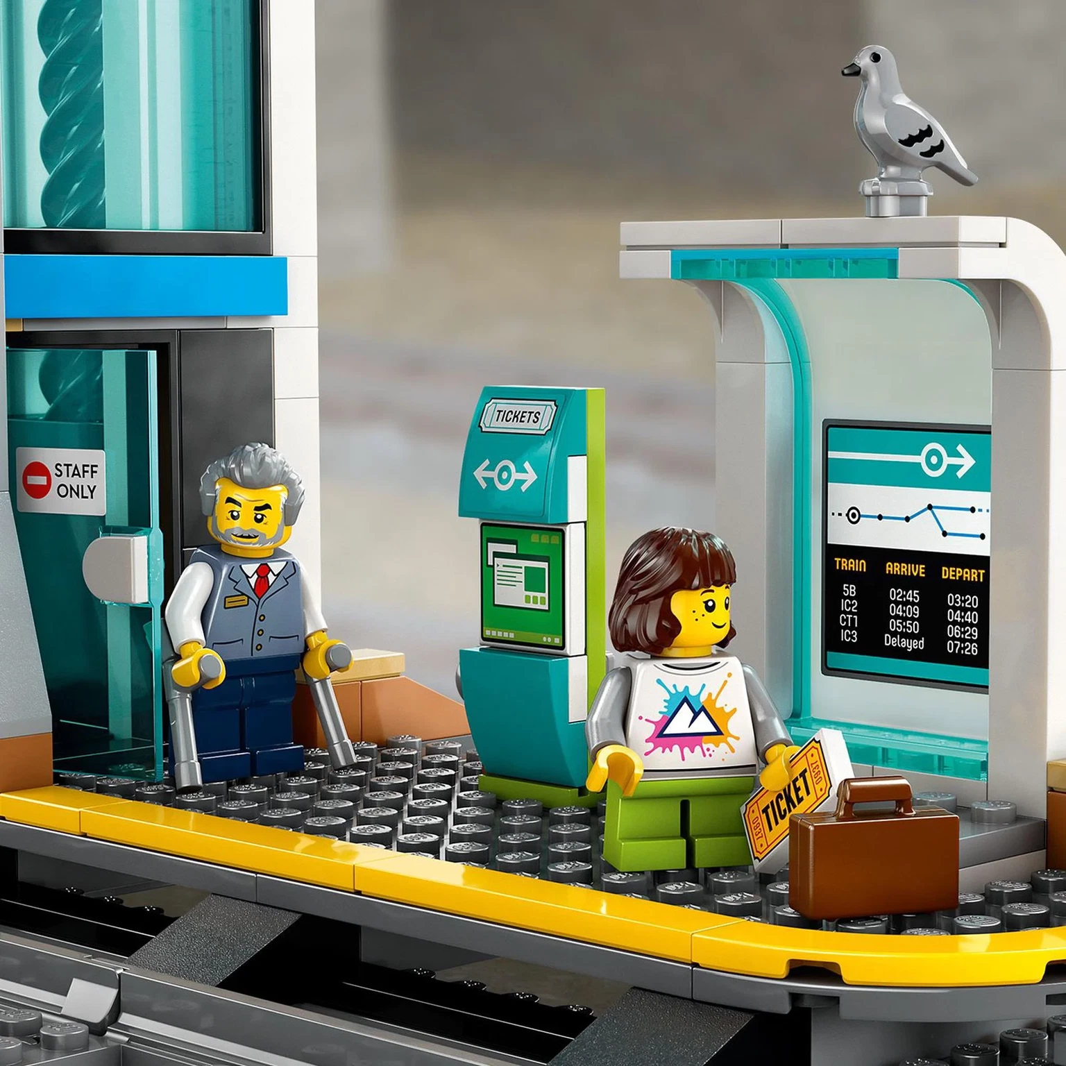 Konstruktorius LEGO City Central Train Station, 60469 - 6