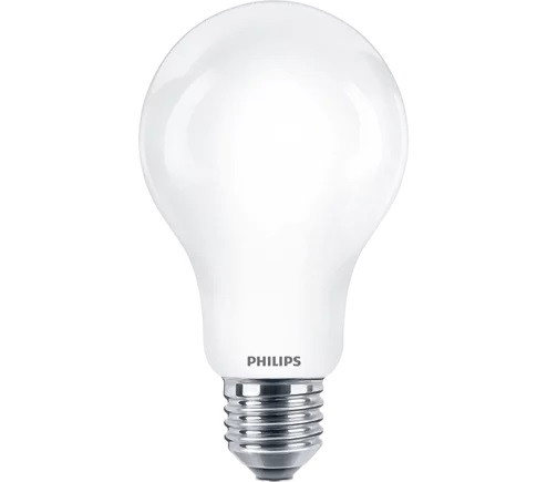 LED lemputė PHILIPS Classic, A67, E27, 17,5W (=150W), 4000K, 2452 lm, šaltai baltos sp.-0