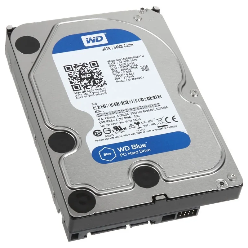 Kietasis diskas (HDD) Western Digital Blue WD10EZRZ, 3.5", 1 TB - 4