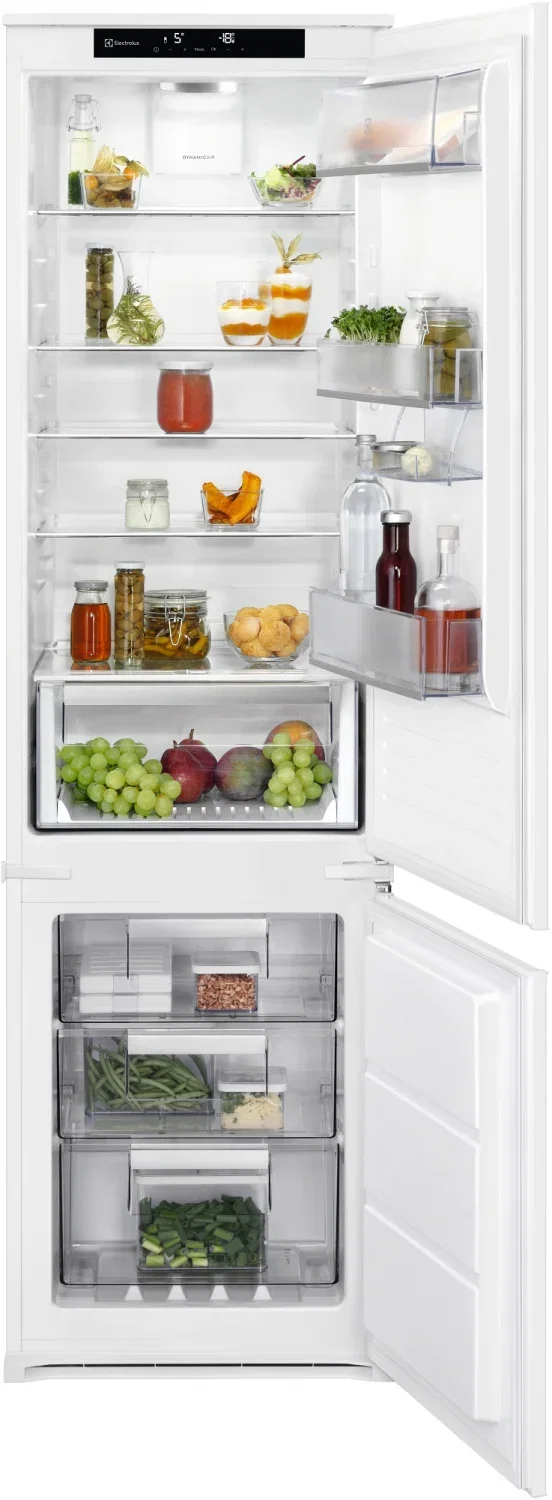 Šaldytuvas su šaldikliu ELECTROLUX LNS6TE19S, baltos sp., 190 cm-0