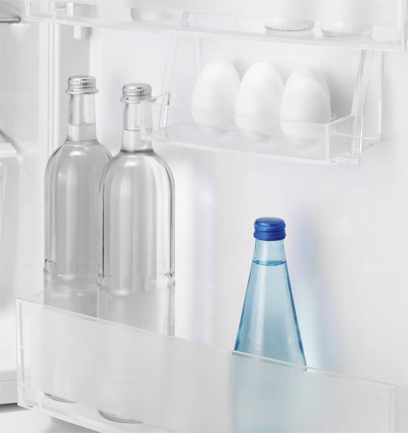 Šaldytuvas su šaldikliu ELECTROLUX LNS6TE19S, baltos sp., 190 cm-1