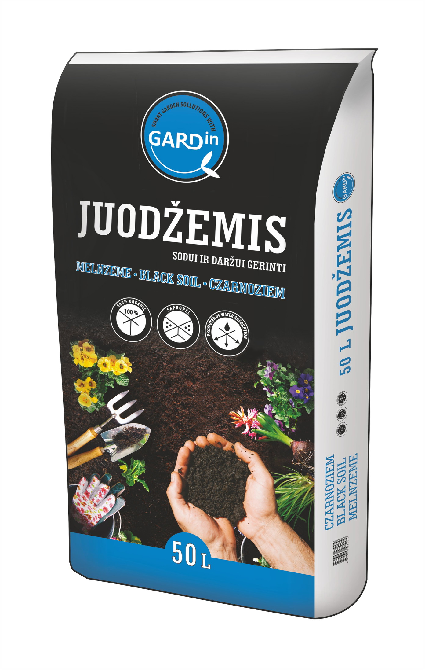 Juodžemis DURPETA GARDIN, 50 l-0