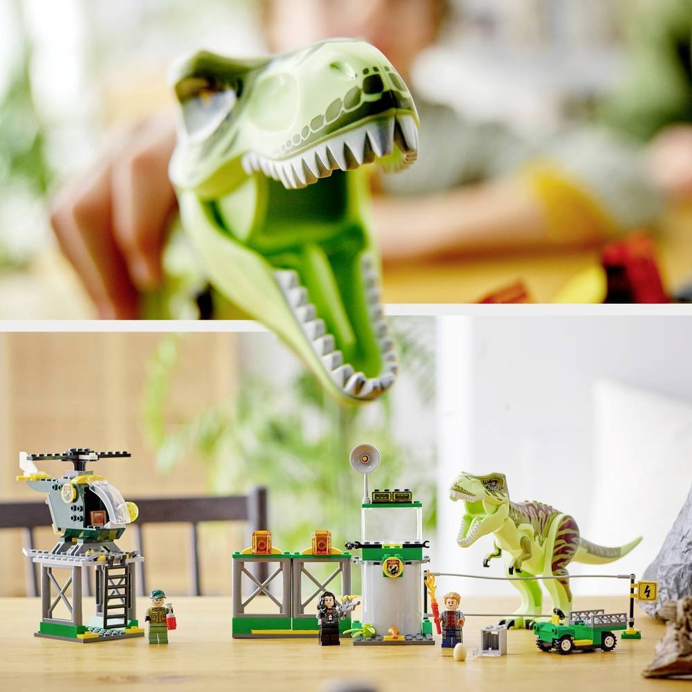 Konstruktorius LEGO Jurassic World T. rex Dinosaur Breakout - 4