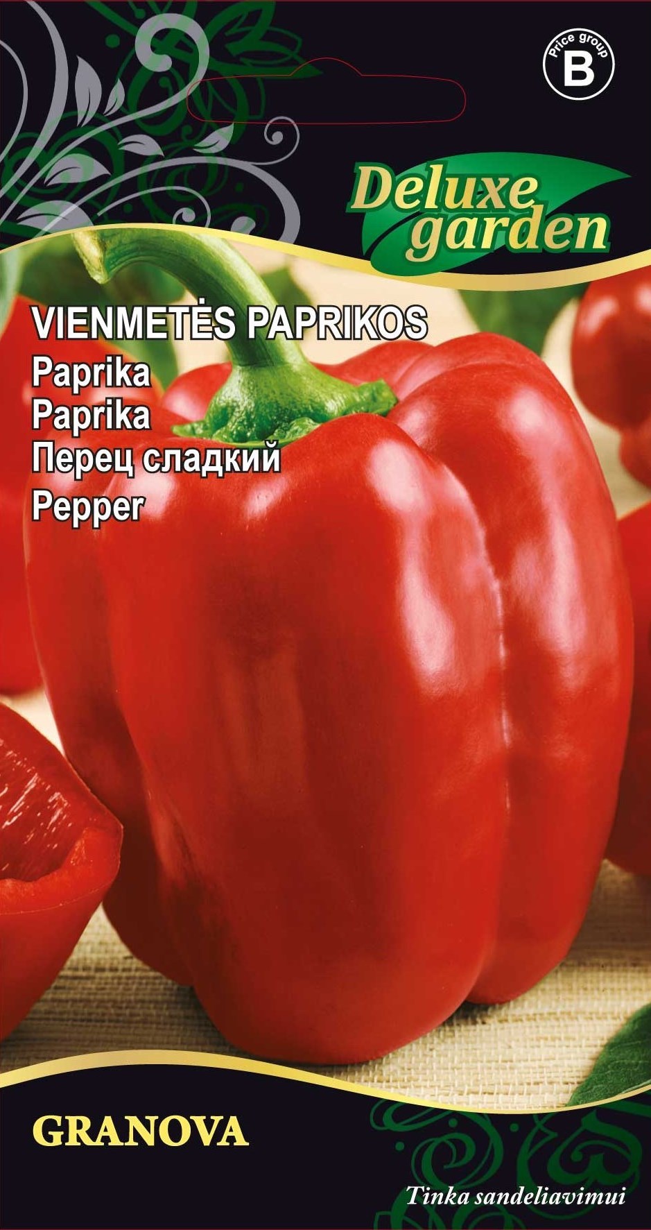 Vienamečių paprikų sėklos GRANOVA, 0,2 g-0