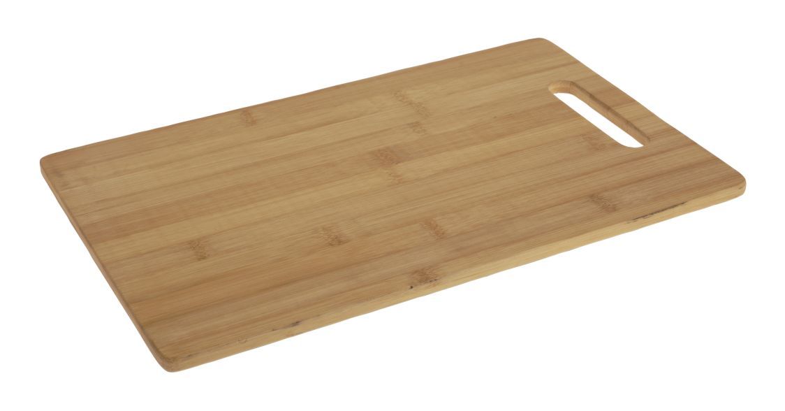 Bambukinė pjaustymo lentelė su rankena EXCELLENT HOUSEWARE, 40 x 25 x 1 cm-0