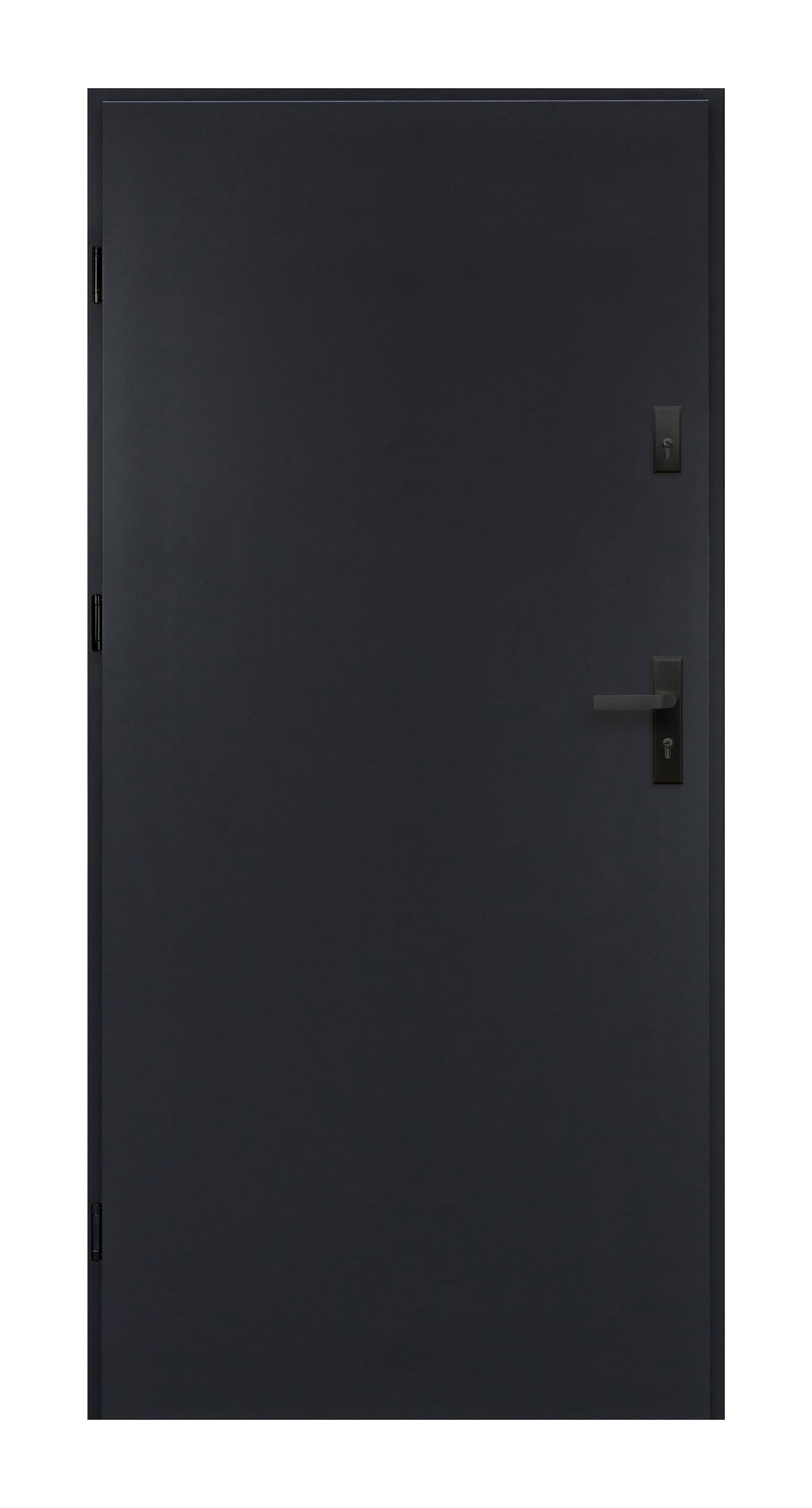 Išorės buto durys RADEX ARTEMIDA P55, antracito sp., 895 x 2063 mm, kairė