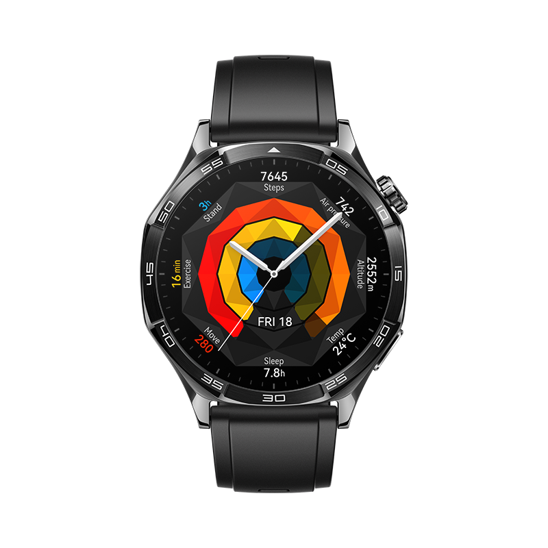 Išmanusis laikrodis Huawei Watch GT 5 46mm GPS, juoda-0