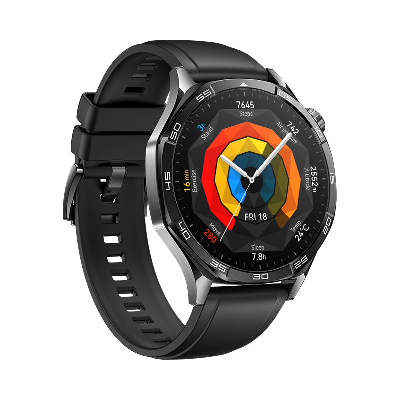 Išmanusis laikrodis Huawei Watch GT 5 46mm GPS, juoda - 3