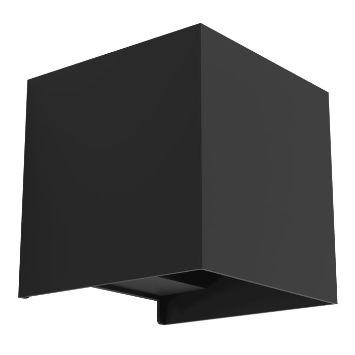 Sieninis LED šviestuvas EGLO VALMONTONE, 2 x 3 W, 400 lm, 3000K, juodos sp, 10x10x10cm-0