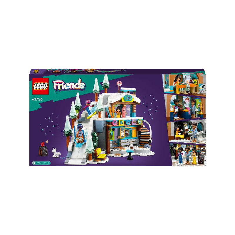 Konstruktorius LEGO Friends Holiday Ski Slope and Café 41756 - 2