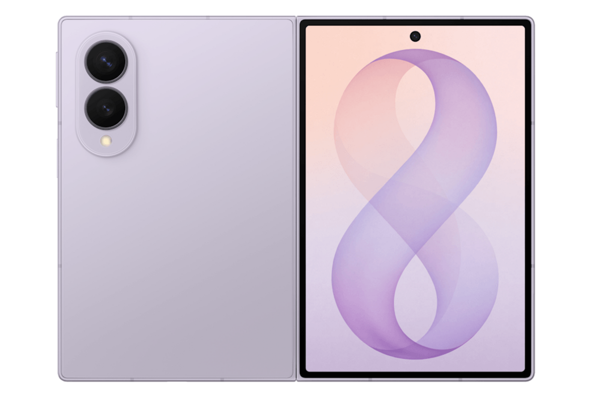 Mobilusis telefonas Samsung Galaxy Fold8 5G 256GB, violetinės spalvos - 2