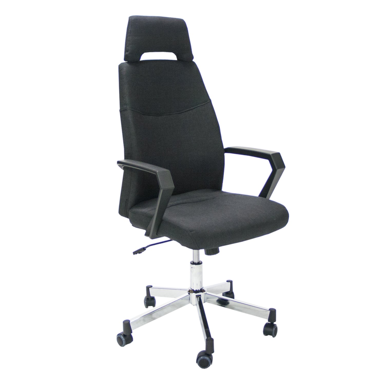 Biuro kėdė DOMINIC, 58x59x113,5-121 cm,  juoda