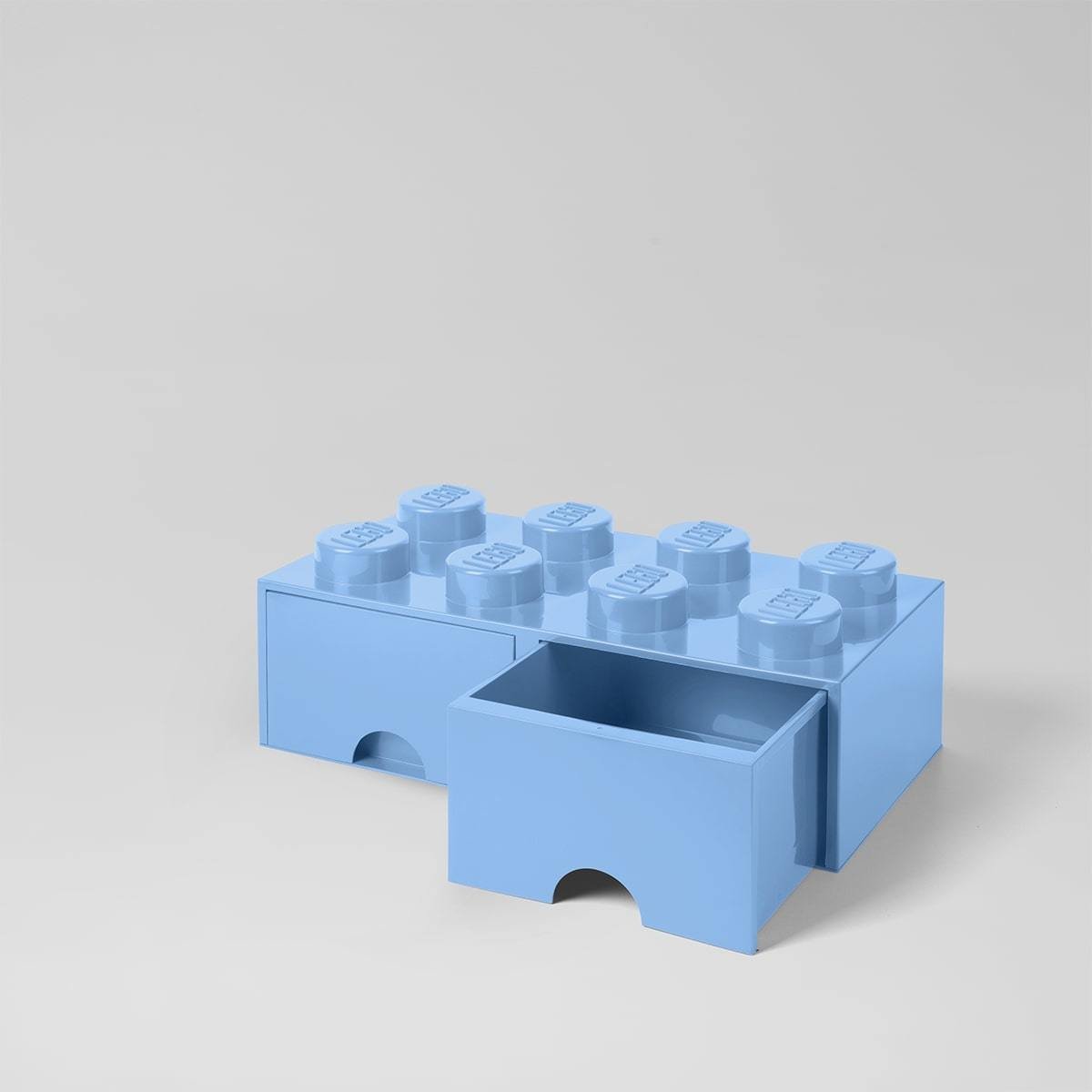 Daiktadėžė LEGO BRICK, melsvos sp., 50 x 25 x 18 cm., 940 ml