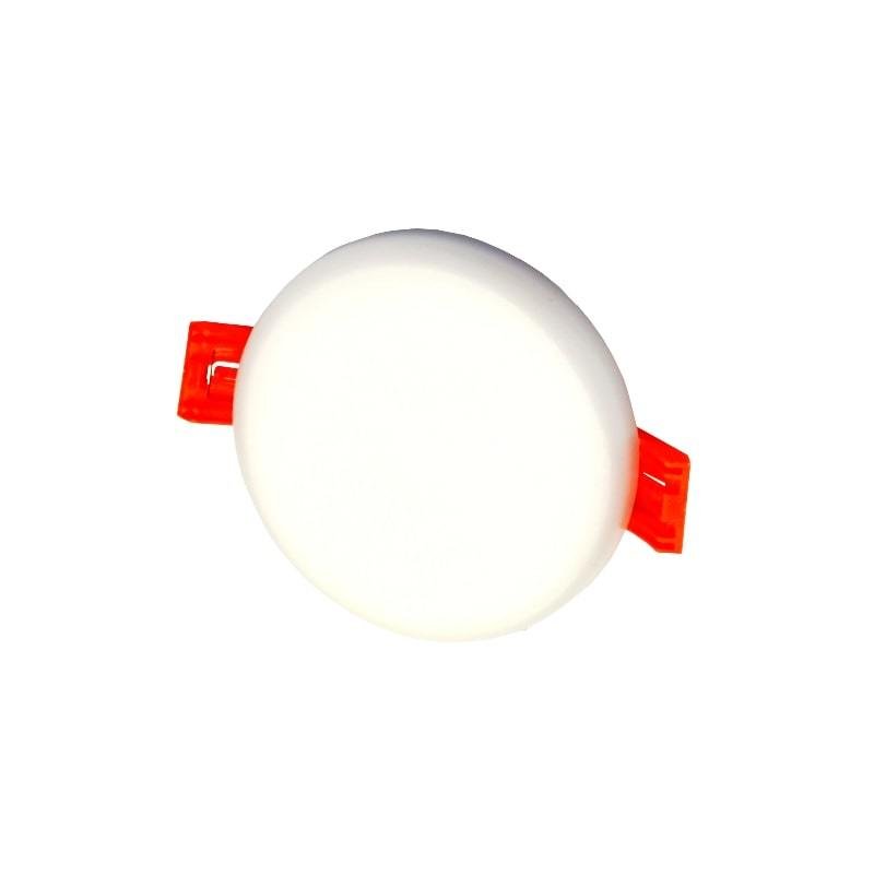 Įleidžiama LED panelė TOPE ROSA, 4000 K, 6 W, 401 lm, 4000 K, IP65, baltos sp., Ø7,5 x 2,4 cm