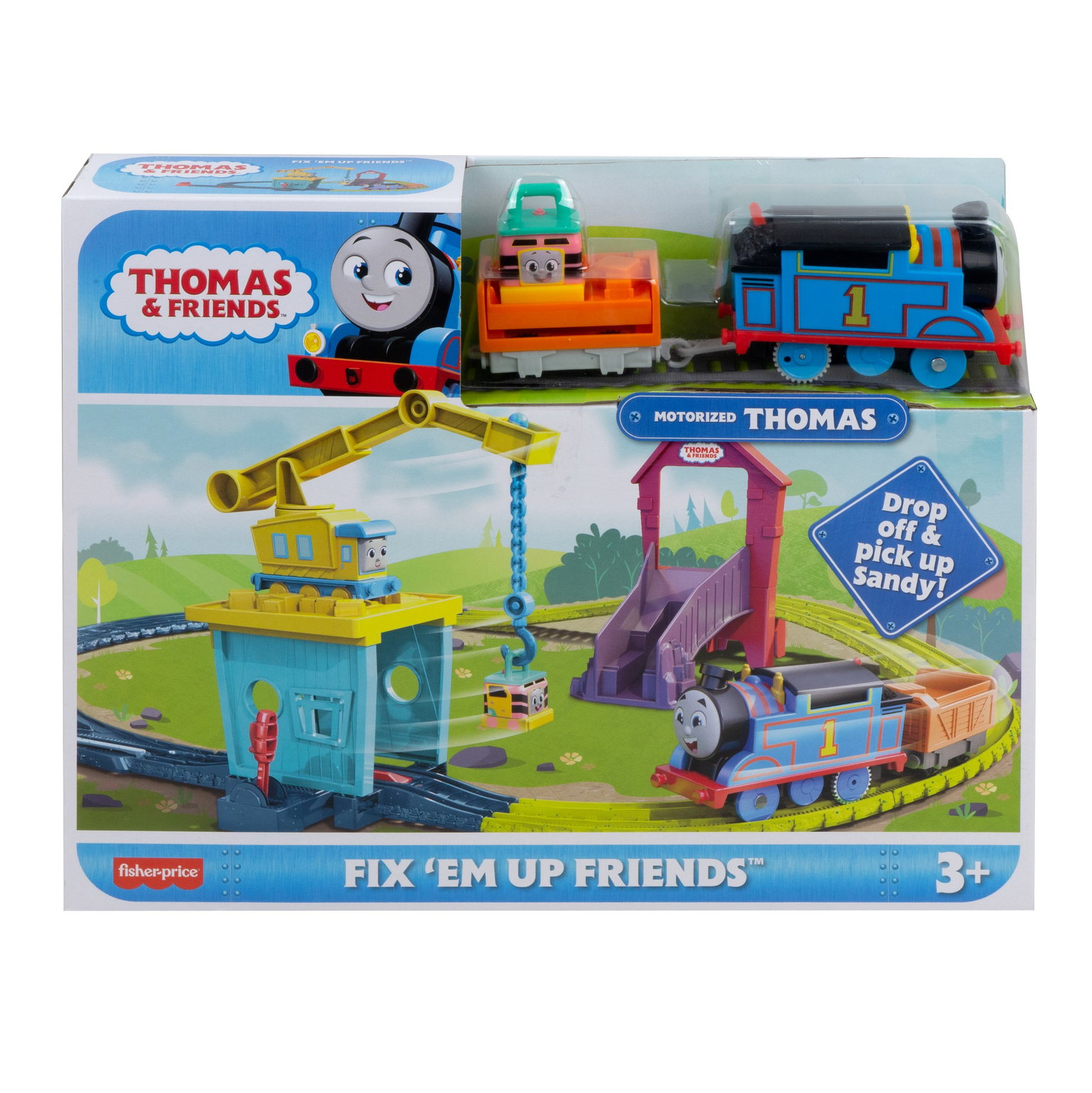 Thomas and Friends rinkinys „Kranė Karli it Sandi“ - 6