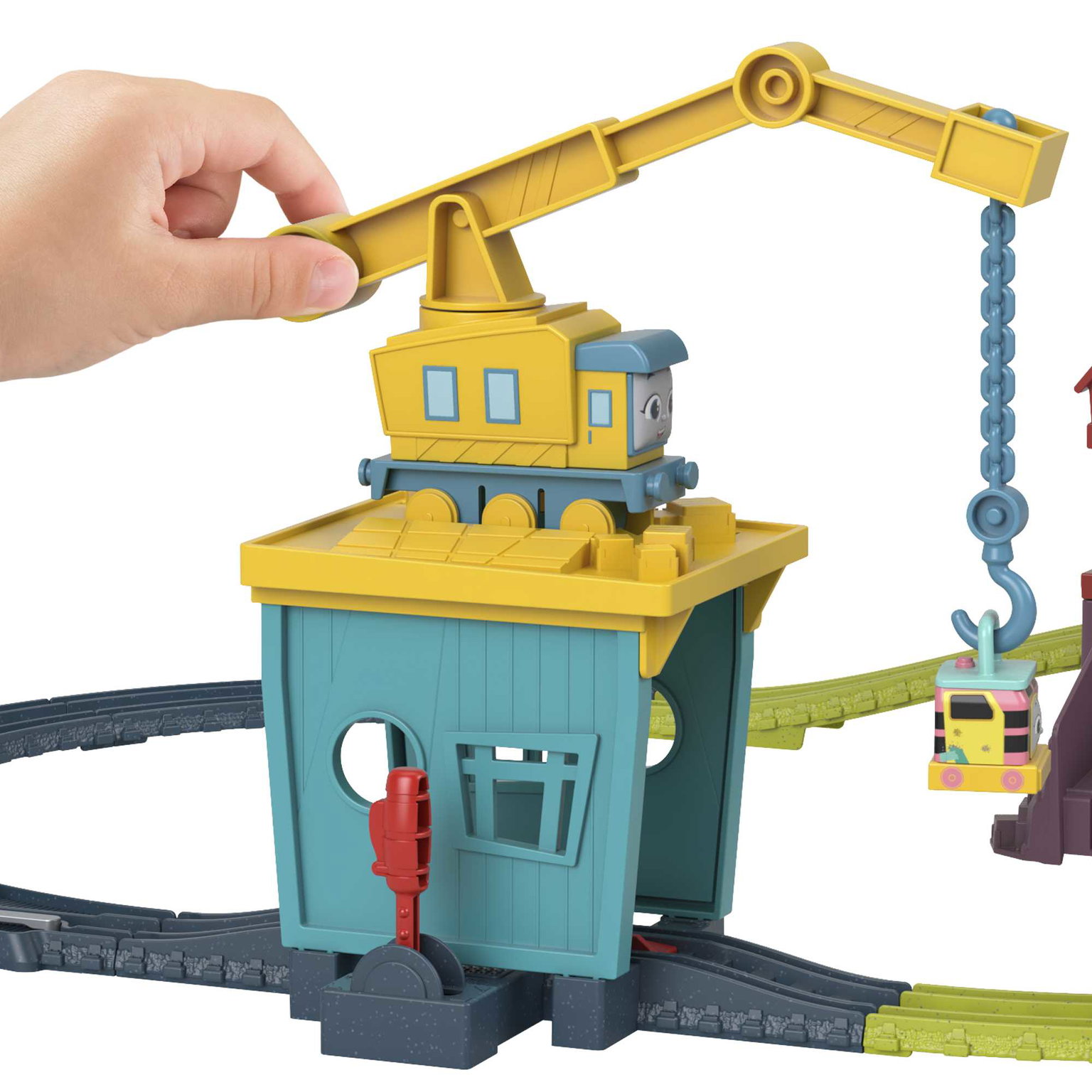 Thomas and Friends rinkinys „Kranė Karli it Sandi“ - 4