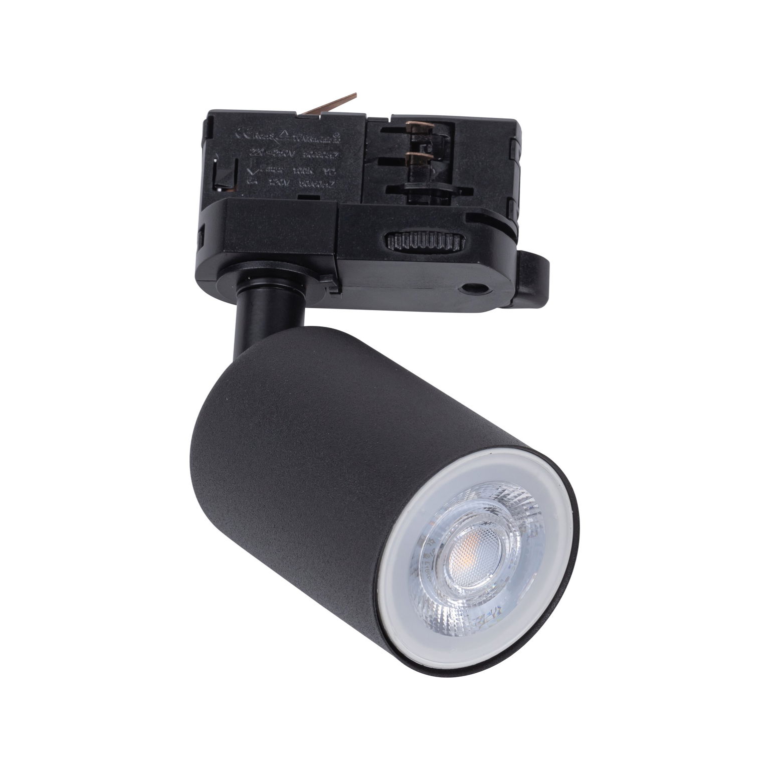 Kryptinis šviestuvas TK LIGHTING TRACER BLACK, 1 x GU10 max 10W - 1