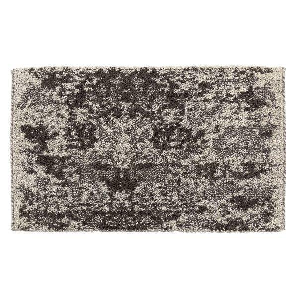 Vonios kilimėlis CREYA CORTEN, perdirbta medvilnė, margas, pilkšvos sp., 55 x 90 cm