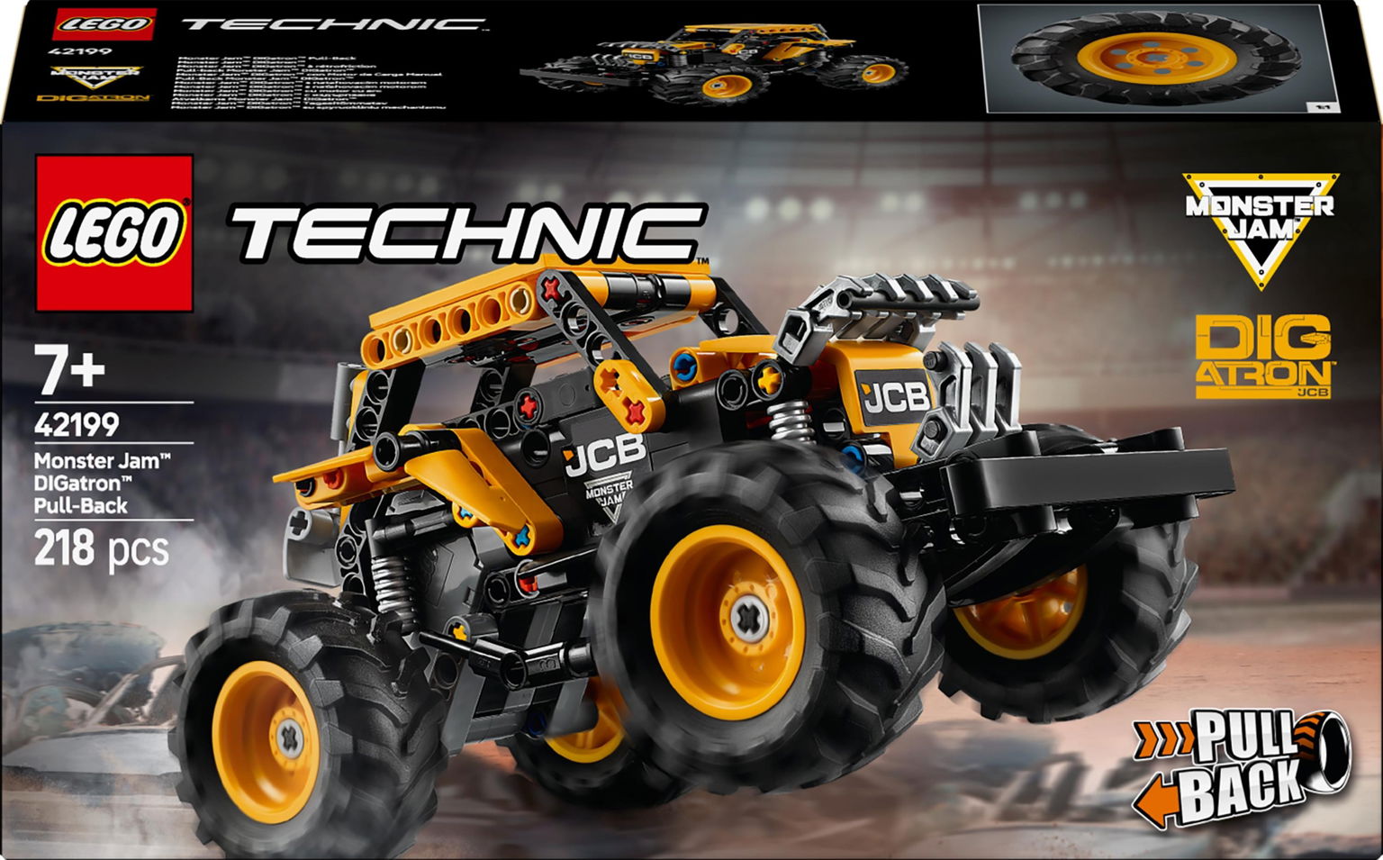 Konstruktorius LEGO Technic Monster Jam™ DIGatron™ Pull-Back-0