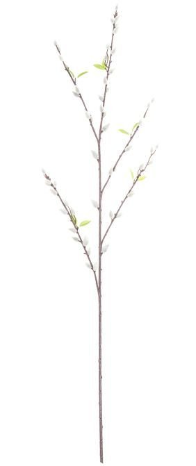 Dirbtinis augalas ŠAKELĖ, pilkos sp., 98 cm