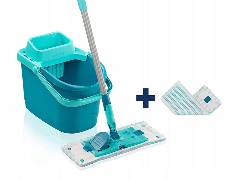 Grindų valymo rinkinys POWERCLEAN M, 33 cm, papildoma šluostė - 1