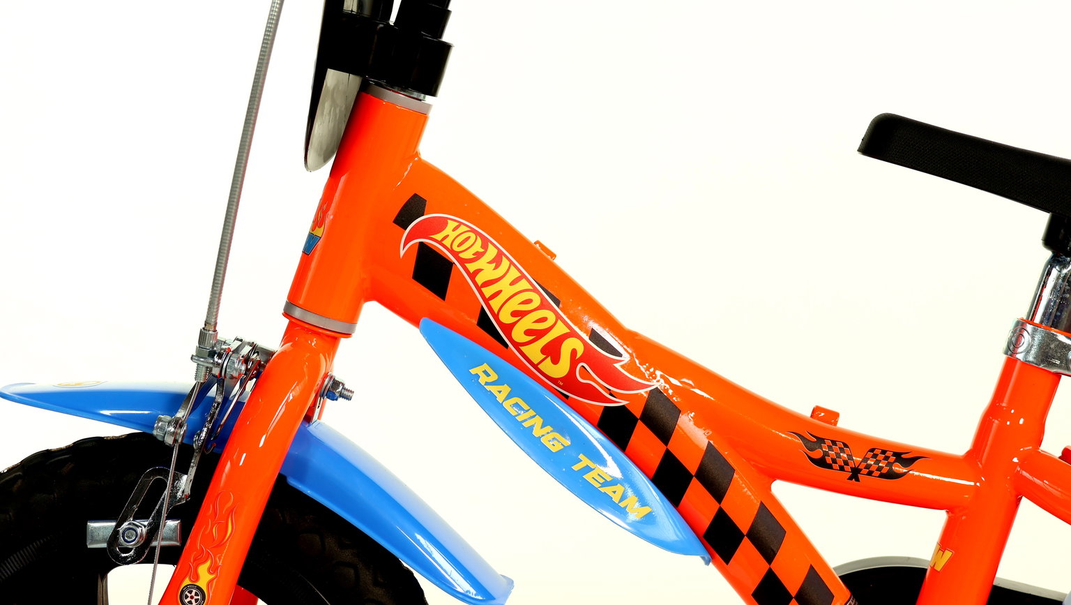 Vaikiškas dviratis Dino Bikes Hot Wheels, 12", oranžinis - 3