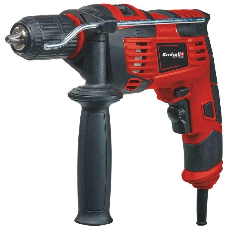 Elektrinis smūginis gręžtuvas EINHELL TC-ID 720/1 E, 720 W-0