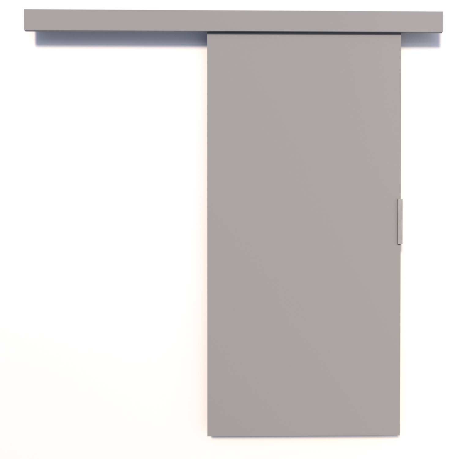 Stumdomos durys PIXI 96, 96 x 205 cm, pilka-1
