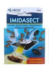 Gelinis insekticidas masalo padėkliuke IMIDASECT, tarakonams naikinti, 1,4 g-0