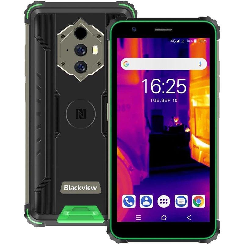 Mobilusis telefonas Blackview BV6600 Pro, žalias, 4GB/64GB - 2