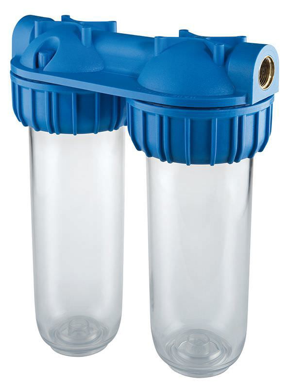 Filtro korpusas SED-1, 10", 1", dvigubas-0