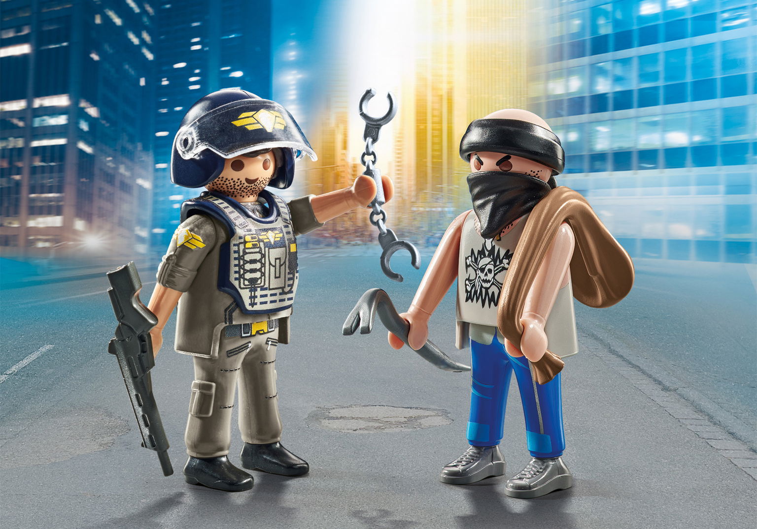 Policininkas ir vagis PLAYMOBIL DUOPACKS  71505-1
