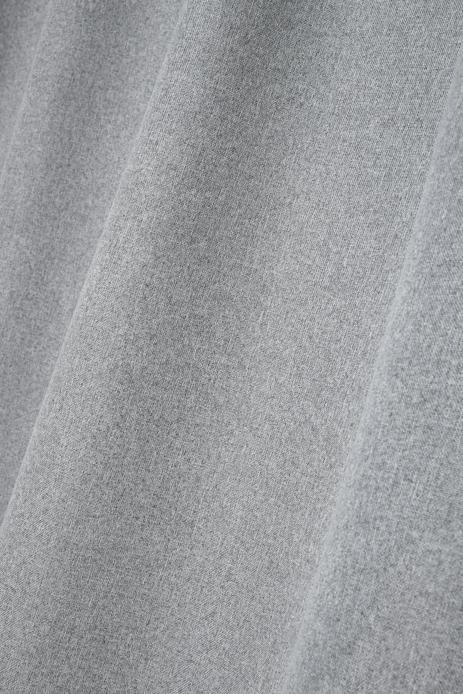 Naktinė užuolaida PORTLAND PAN RUFLETTE, su juosta, pilkos sp., 135 x 250 cm, 100 % PES - 3