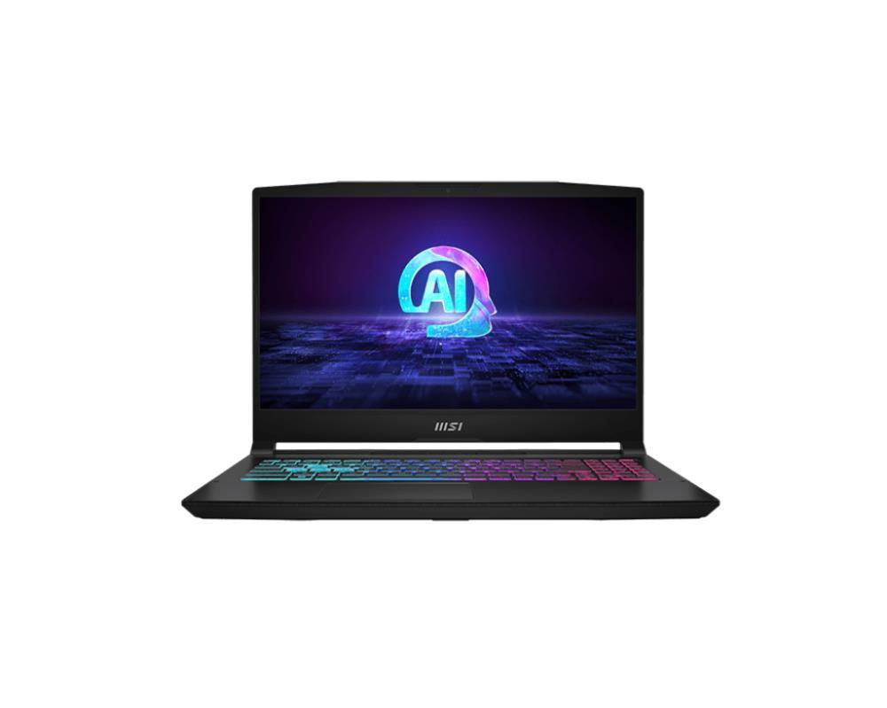 Nešiojamas kompiuteris MSI Katana A15 AI B8VF 15.6", 8845HS, RTX 4060 8GB, juoda-0