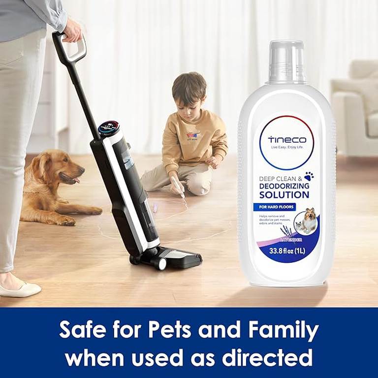 Valiklis TINECO Floor One, nuo gyvūnų kvapo ir dėmių, levandų kvapo, 1 l - 4